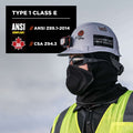 Tenacious Holdings Ergodyne 8970 Class E Cap-Style Hard Hat, White, EGO60140