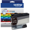 Brother INKvestment LC404BK Original Standard Yield Inkjet Ink Cartridge - Single Pack - Black -, BRTLC404BKS