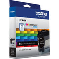 Brother INKvestment LC404BK Original Standard Yield Inkjet Ink Cartridge - Single Pack - Black -, BRTLC404BKS