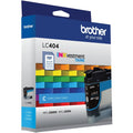 Brother INKvestment LC404C Original Standard Yield Inkjet Ink Cartridge - Single Pack - Cyan -, BRTLC404CS