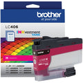 Brother INKvestment LC406M Original Standard Yield Inkjet Ink Cartridge - Single Pack - Magenta -, BRTLC406MS