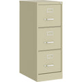Lorell Fortress Series 22" Commercial-Grade Vertical File Cabinet, Putty, LLR42296