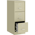 Lorell Fortress Series 22" Commercial-Grade Vertical File Cabinet, Putty, LLR42296