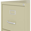 Lorell Fortress Series 22" Commercial-Grade Vertical File Cabinet, Putty, LLR42296