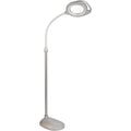 OttLite LED Magnifier Floor & Table Light, OTTCS43828W