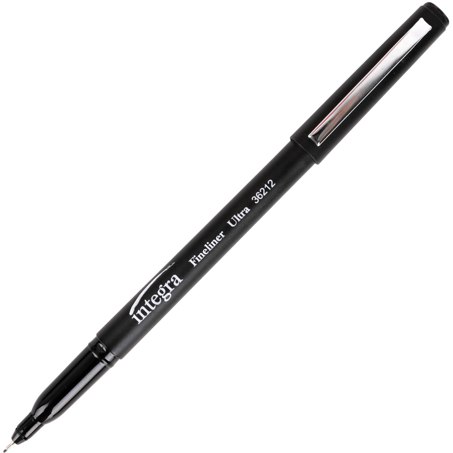 Integra Fineliner Ultra Fine Permanent Markers, 1 Pack