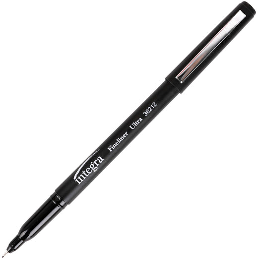 Integra Fineliner Ultra Fine Permanent Markers, 1 Pack