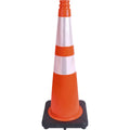 Tatco Slimline Traffic Cones, Silver, TCO35500