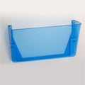 Officemate 23220 Blue Glacier Wall File, Letter Size, 3/PK, Transparent Blue, 3 / Pack, OIC23220