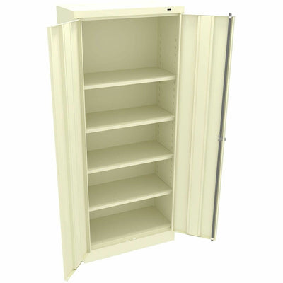 Tennsco Standard-Size Storage Cabinet, Putty, TNN7215CPY