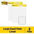 3M Post-it Super Sticky Easel Pad, 2 / Carton, MMM561WLVAD2PK