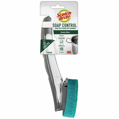 3M Scotch-Brite Advanced Heavy Duty Dishwand, Green, MMM651U4