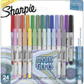 Newell Sharpie Mystic Gems Permanent Markers, 24 / Pack, SAN2136772