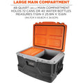 Tenacious Holdings Ergodyne 5171 Single Industrial Hard Sided Cooler, Gray, EGO13171