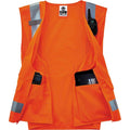 Tenacious Holdings Ergodyne 8250Z Type R Class 2 Surveyors Vest, Orange, EGO21415