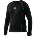 Tenacious Ergodyne 6435 Thermal Base Layer Long Sleeve Shirt, Black, Large, EGO40204