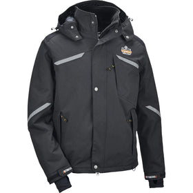 Tenacious Ergodyne 6466 Thermal Jacket, Black, Medium, EGO41113