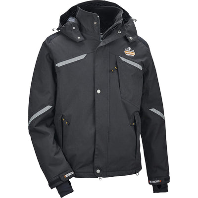 Tenacious Holdings Ergodyne 6466 Thermal Jacket, Black, Medium, EGO41113