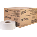 Genuine Joe 1-ply Jumbo Roll Bath Tissue, White, 12 / Carton, GJO35120012