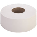 Genuine Joe Jumbo Jr Dispenser Bath Tissue Roll, White, 12 / Carton, GJO3570012