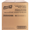 Genuine Joe 2-ply Bath Tissue, White, 96 / Carton, GJO3550096