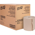 Genuine Joe Embossed Hardwound Roll Towels, Brown, 12 / Carton, GJO32500