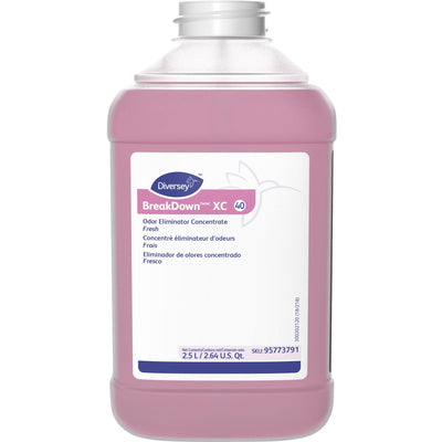 Diversey BreakDown XC Odor Eliminator/Cleaner, Red, 2 / Carton, DVO95773791