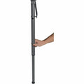 Dorel Zown Classic 24" Corner Blow Mold Fold Table, Gray, 2 / Carton, CSC60523SGY2E