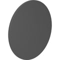 Dorel Zown Commercial Round Blow Mold Fold Table, Gray, CSC60533SGY1E