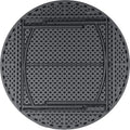 Dorel Zown Commercial Round Blow Mold Fold Table, Gray, CSC60535SGY1E
