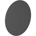 Dorel Zown Commercial Round Blow Mold Fold Table, Gray, CSC60535SGY1E