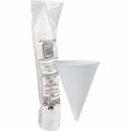 Dart Container Solo Eco-Forward 4 oz Treated Paper Cone Water Cups, White, 200 / Pack, SCC4BR2050