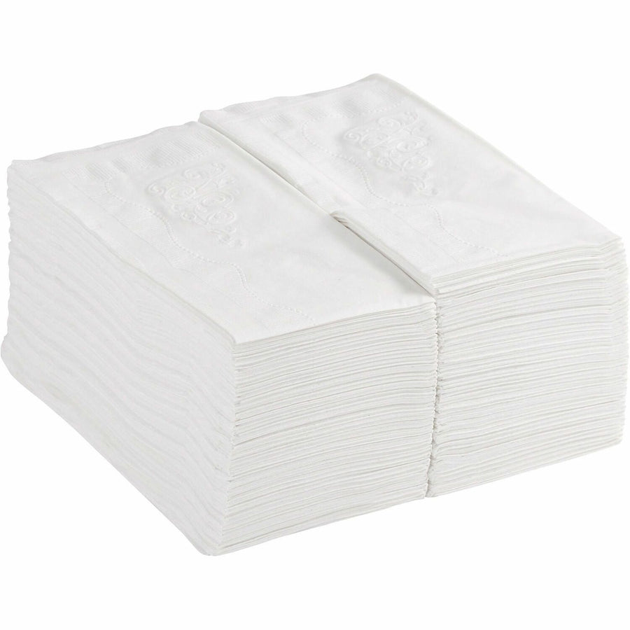Dixie Dinner Napkin, White, Disposable, 126 / Pack, GPC34440