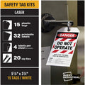 Avery UltraDuty 100-lb Pull Strength Tag Kit, White, 1 Pack, AVE62403