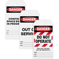 Avery UltraDuty Hazard Warning Tag Kit, White, 1 Pack, AVE62404