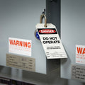 Avery UltraDuty Hazard Warning Tag Kit, White, 1 Pack, AVE62404