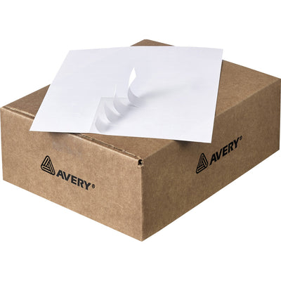 Avery Address Label, Matte White, 1 Carton, AVE05334