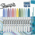 Newell Sharpie Mystic Gems Permanent Markers, 12 / Pack, SAN2136729