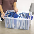 Fellowes Bankers Box Heavy-Duty File Box, Blue, FEL0086101