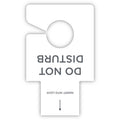 RDI-USA RDI Electric Lock Do-Not-Disturb Sign, White, 100 / Carton, CFPDNDELGEN100