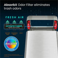 HLS Commercial 21-Gallon Trash/Recycle/Compost Can Set, Silver, HLCHLS21UOTTRIO