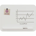 U Magnetic Glass Frameless Dry-Erase Board, UBR4847U0001