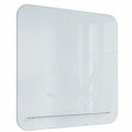 U Magnetic Glass Frameless Dry-Erase Board, UBR4848U0001
