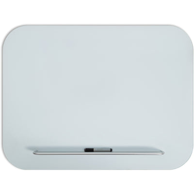 U Magnetic Glass Frameless Dry-Erase Board, UBR4849U0001