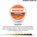 Dunkin' K-Cup Hazelnut Coffee, 22 / Box, GMT1270