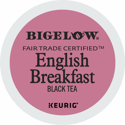 Keurig Dr Pepper . Bigelow English Breakfast Black Tea K-Cup, 24 / Box, GMT2144