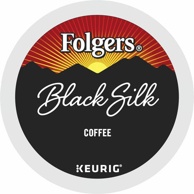 Keurig Dr Pepper . Folgers K-Cup Black Silk Coffee, 24 / Box, GMT7457