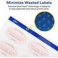 Avery Printable Oval Labels, 1.5" x 2.5", White, 450 Labels (22564), 450 / Pack, AVE22564