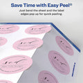Avery Printable Square Labels, 2" x 2", White, 120 Labels (22565), 120 / Pack, AVE22565
