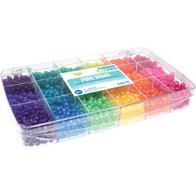 Advantus Sulyn Pony Bead Box, Multi, 3EA/CT — view 1